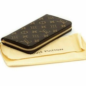 Louis Vuitton Zippy Canvas And Leather Organizer